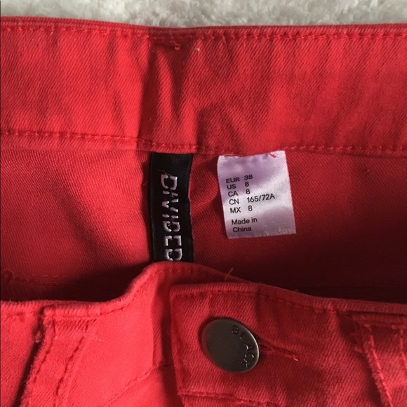 H&M Red Jeans - Picture 2 of 4